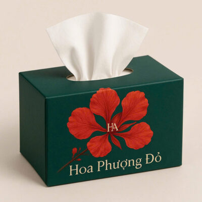 Rút gói nhỏ Hoa Phượng Đỏ