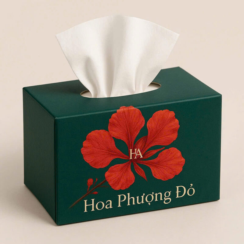 Rút gói nhỏ Hoa Phượng Đỏ
